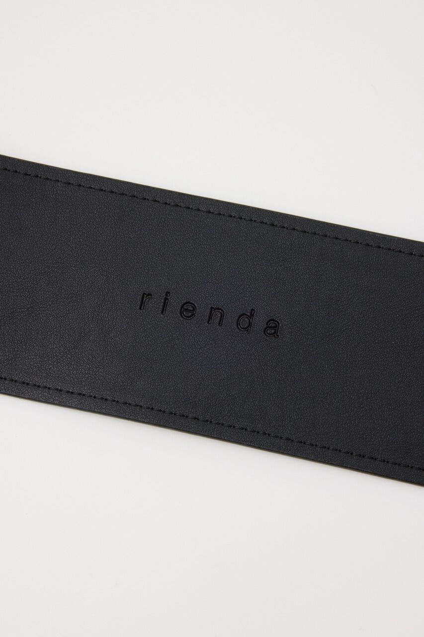 rienda「BIGバックルベルト」|ベルト|