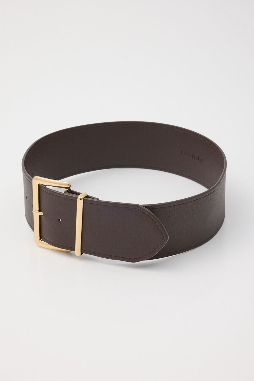 rienda「BIGバックルベルト」|ベルト|