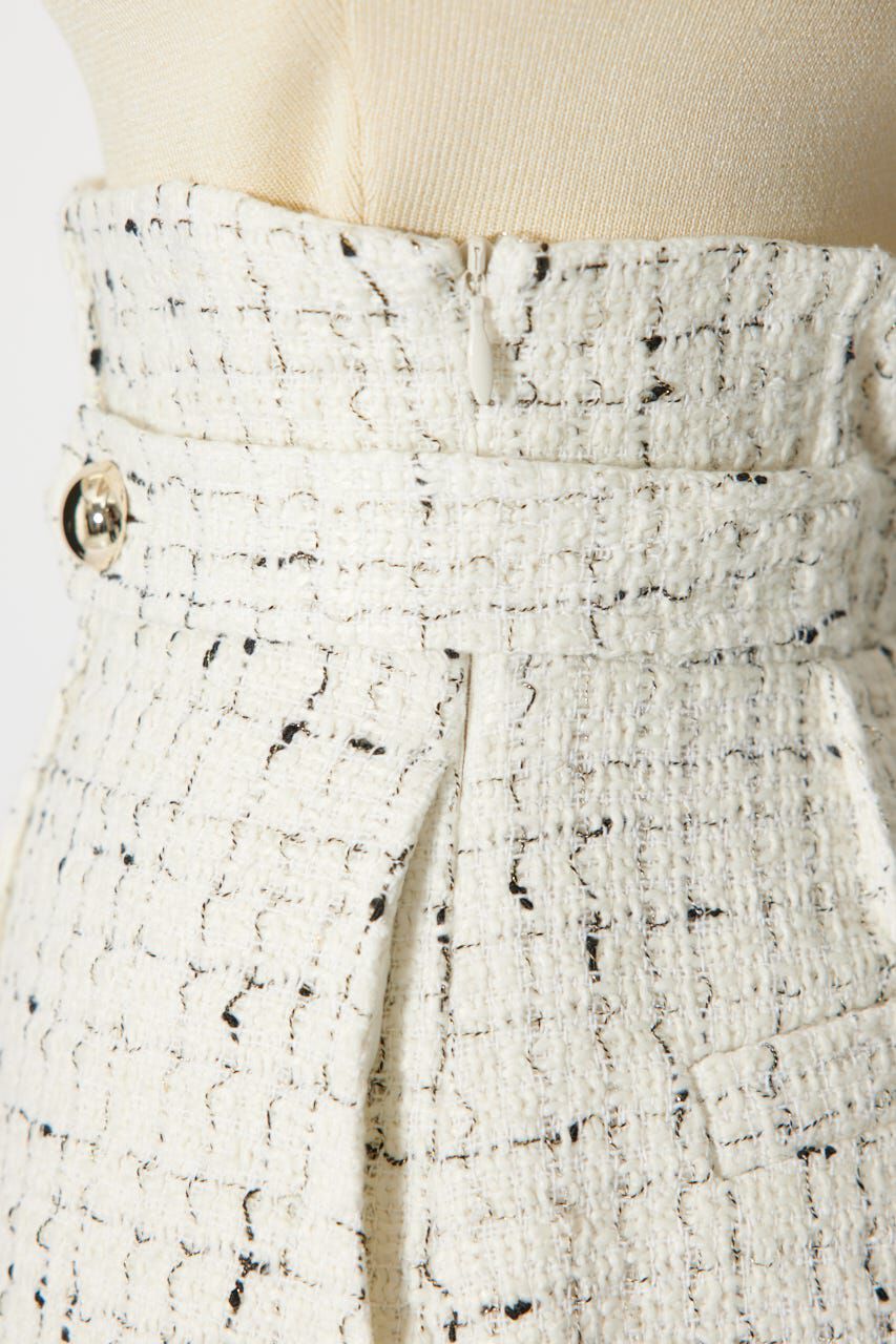 rienda「ハイウエストツイードショートパンツ」|その他|