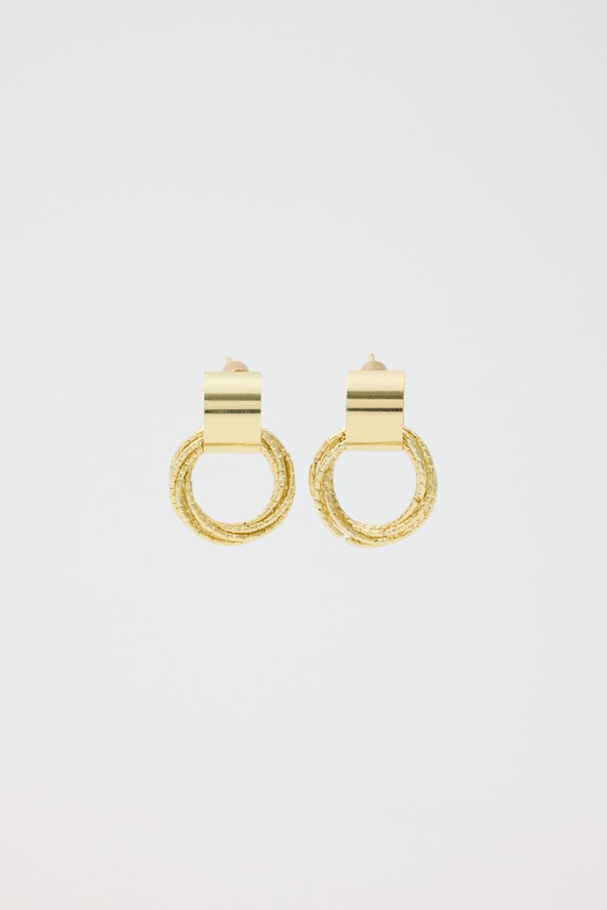 rienda「ファインループサークルピアス」|ピアス|