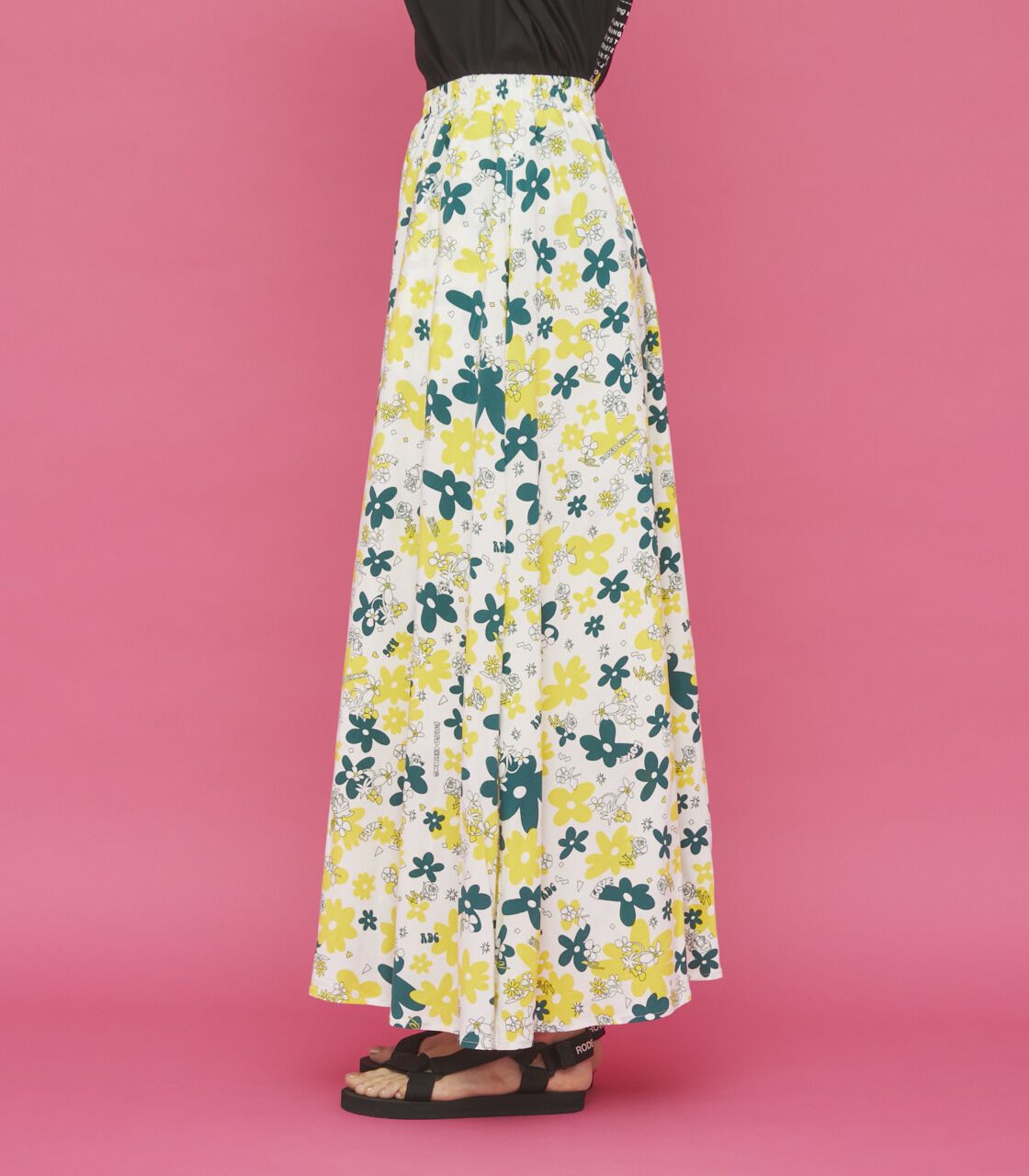 RODEO CROWNS「0528 MATT FLOWER スカート」|スカート|