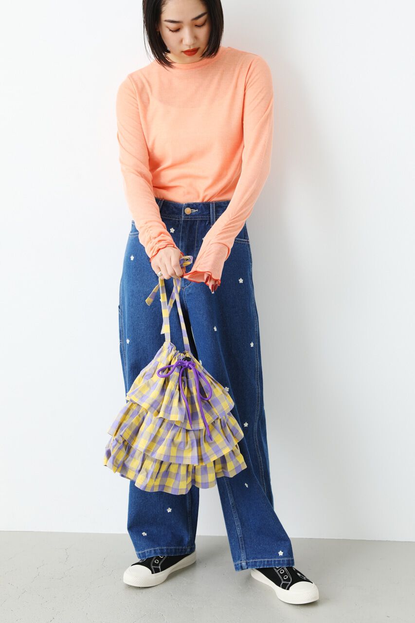 RODEO CROWNS「ポイントメローシアートップス」|Tシャツ・カットソー|L/ORG1