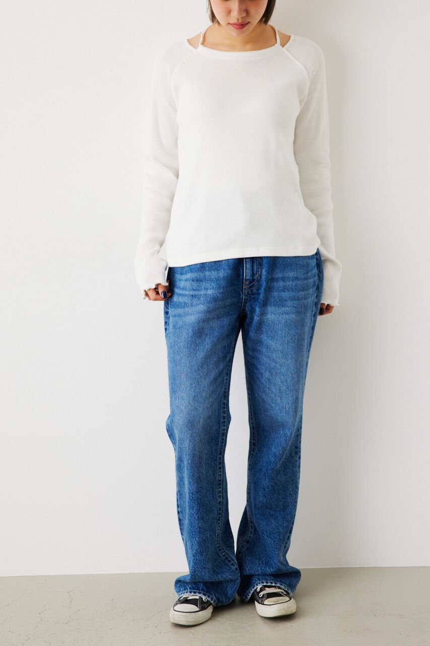 RODEO CROWNS「Rough Chic SMOOTH FLARE」|デニム|