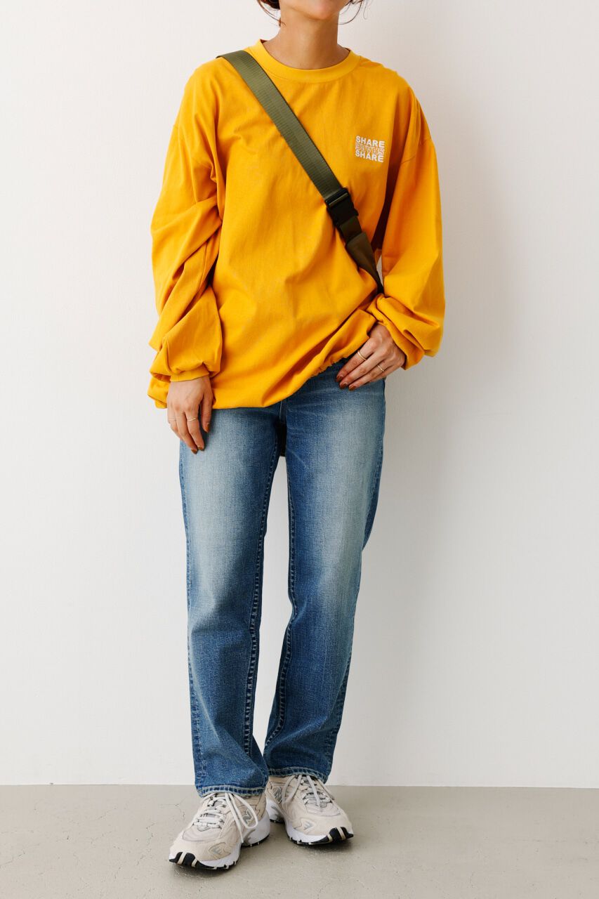 RODEO CROWNS「Rough Chic slim straight」|デニム|BLU