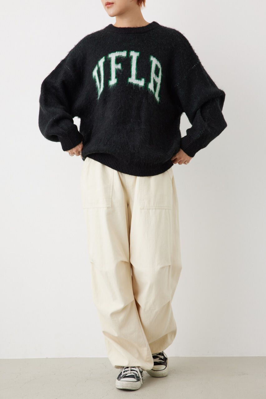 RODEO CROWNS「シャギーカレッジニットトップス」|ニット・セーター|