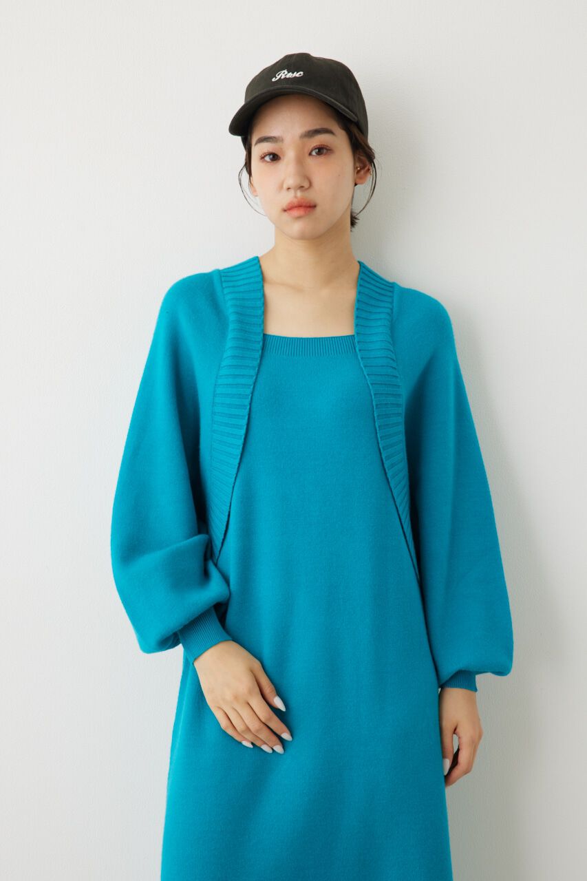 RODEO CROWNS「フェイクレイヤードニットワンピース」|ワンピース|