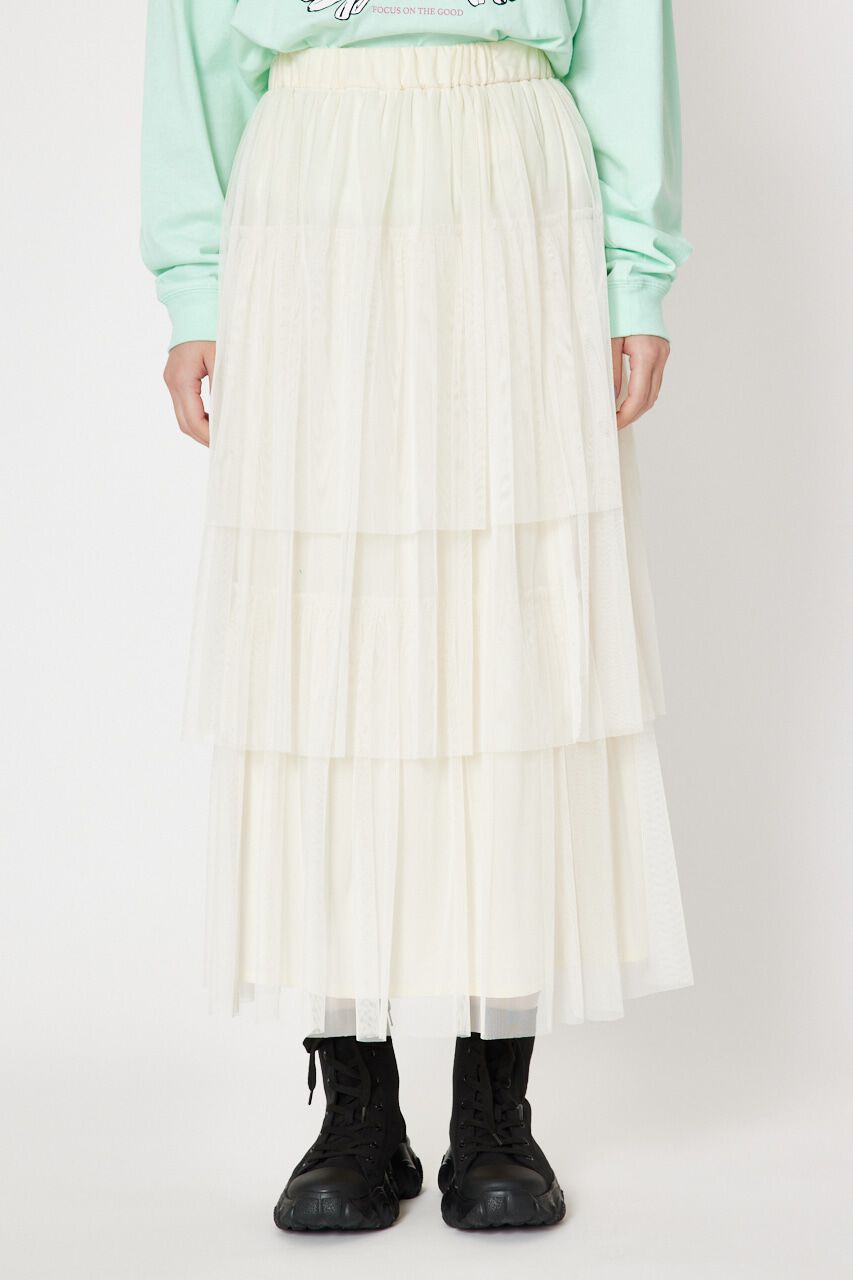 RODEO CROWNS「チュールティアードスカート」|スカート|