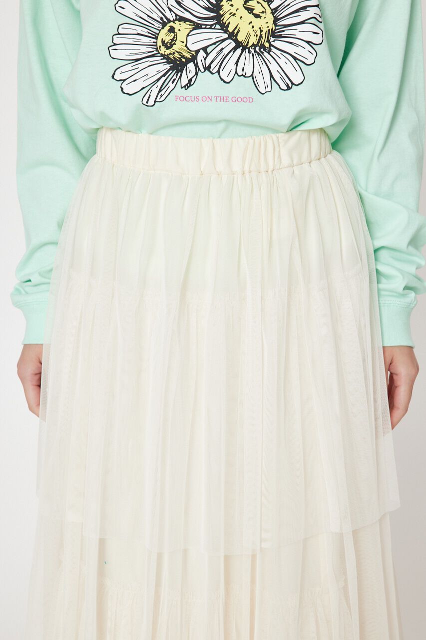 RODEO CROWNS「チュールティアードスカート」|スカート|