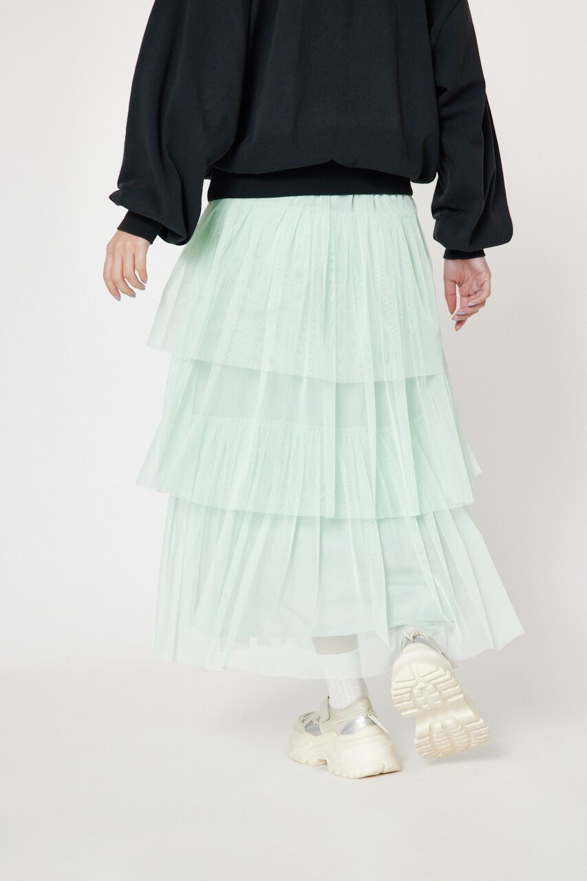 RODEO CROWNS「チュールティアードスカート」|スカート|