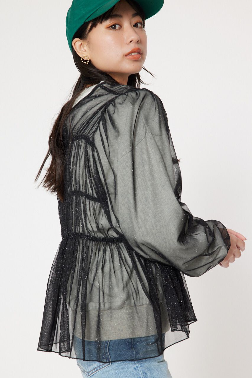 RODEO CROWNS「チュール2WAYトップス」|シャツ・ブラウス|