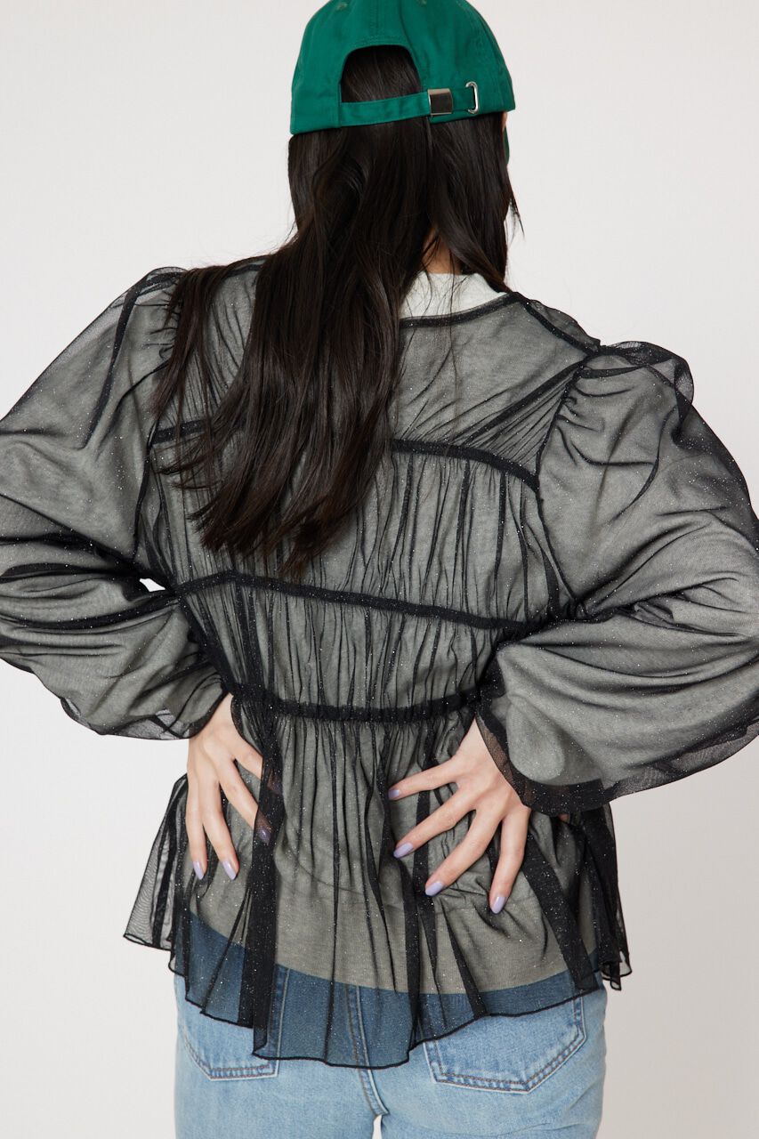 RODEO CROWNS「チュール2WAYトップス」|シャツ・ブラウス|