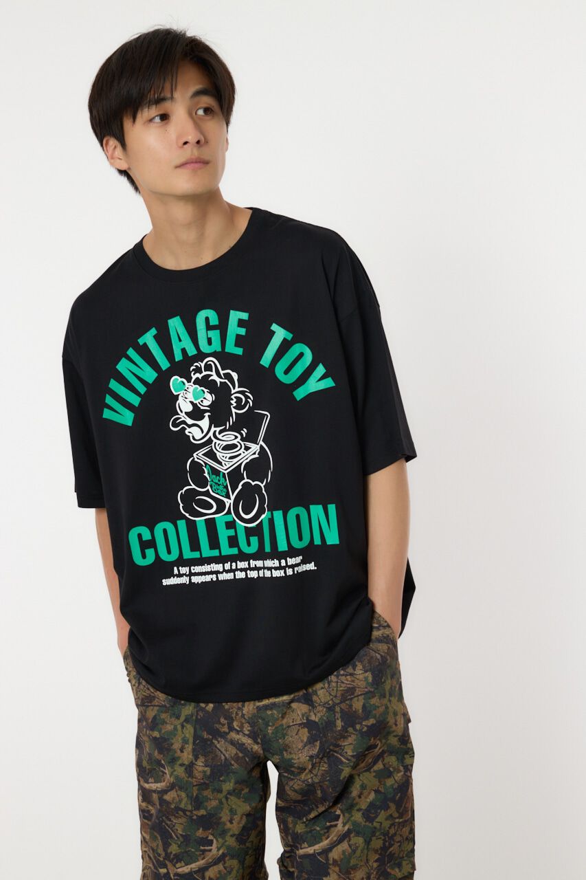 RODEO CROWNS「スプリングベアTシャツ」|Tシャツ・カットソー|BLK
