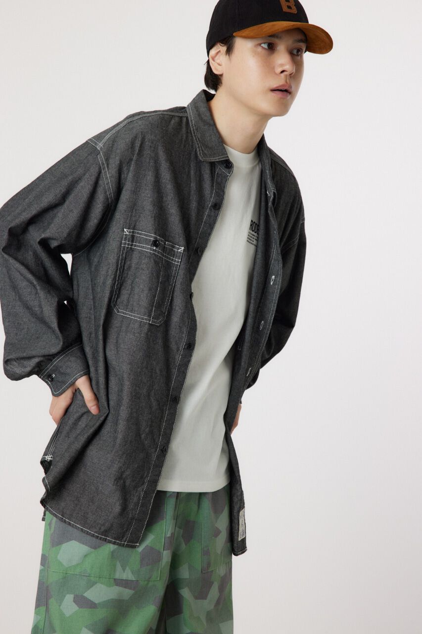 RODEO CROWNS「chambray work shirt」|シャツ・ブラウス|