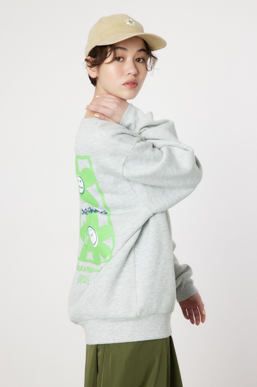 RODEO CROWNS「FOUR FLOWER スウェット」|パーカー|