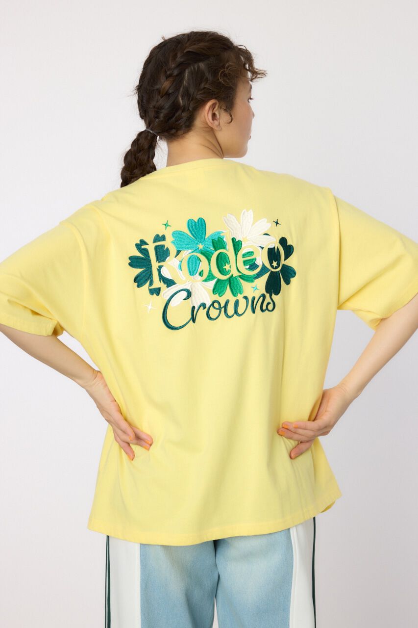 RODEO CROWNS「Flower Logo Embroidery Tシャツ」|Tシャツ・カットソー|