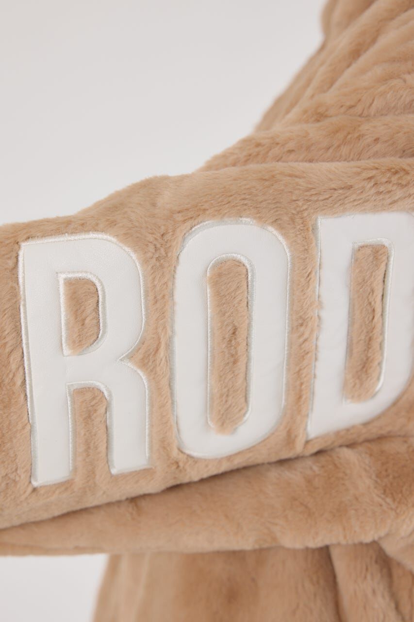 RODEO CROWNS「ロゴパッチエコファーブルゾン」|ブルゾン・スタジャン|