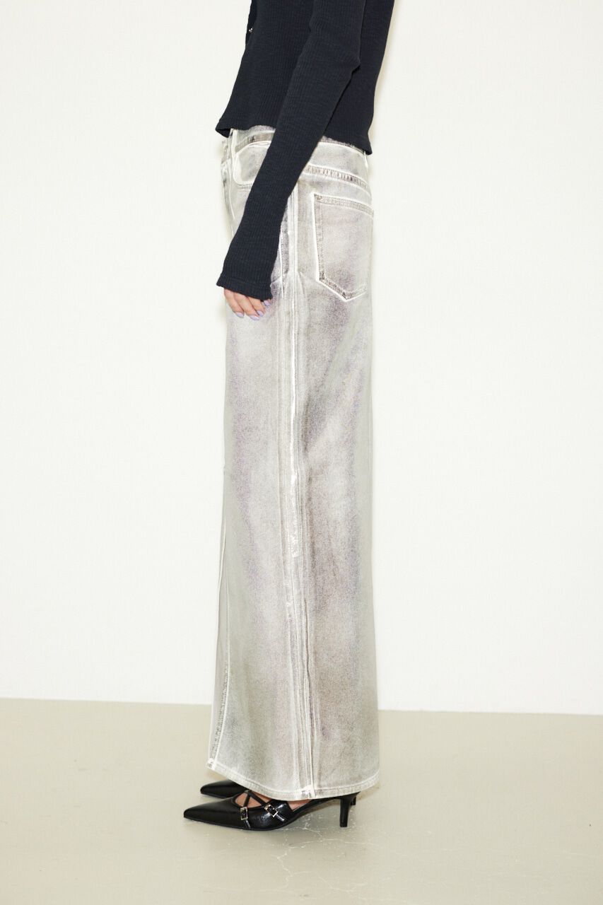 SLY「SHINY FRONT SLIT COLUMN SK-E」|スカート|