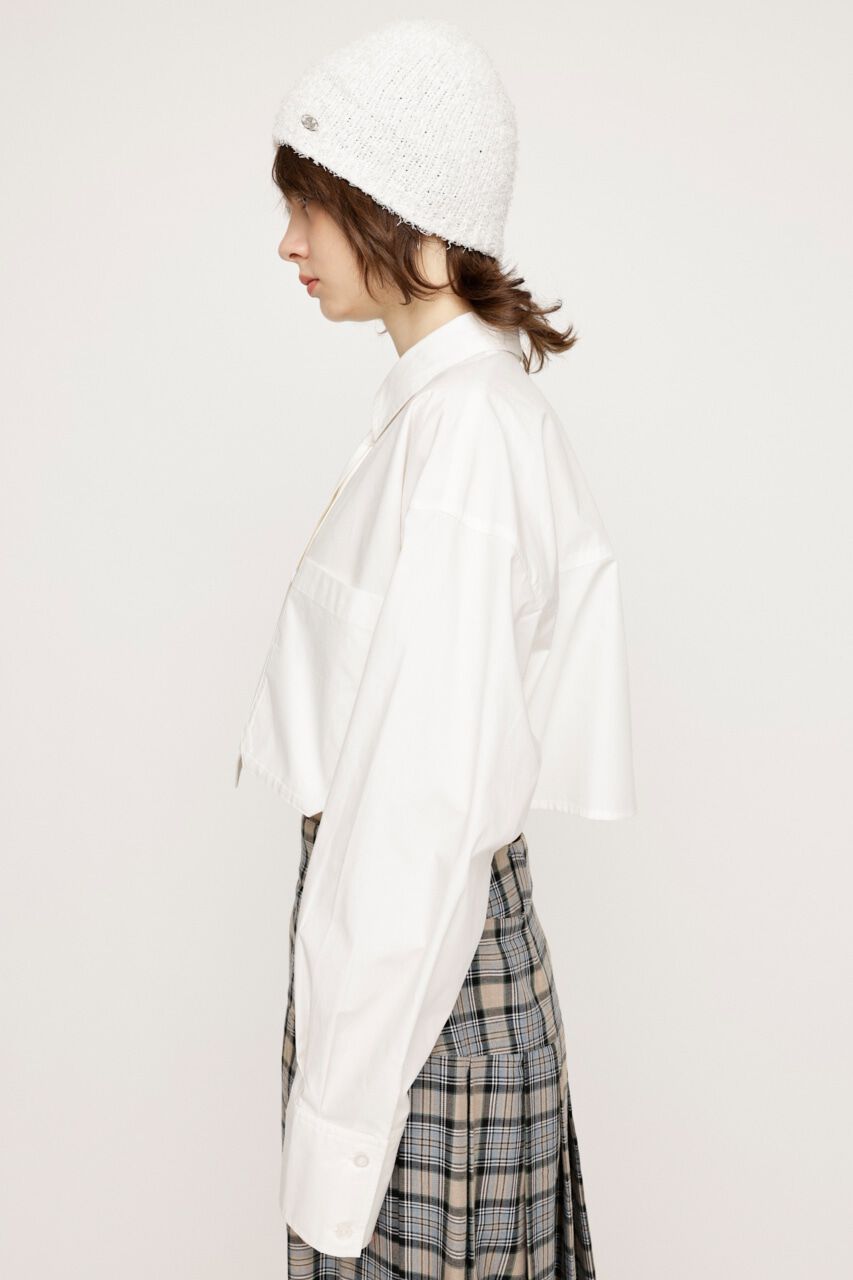 SLY「CROP SH WITH TIE」|シャツ・ブラウス|