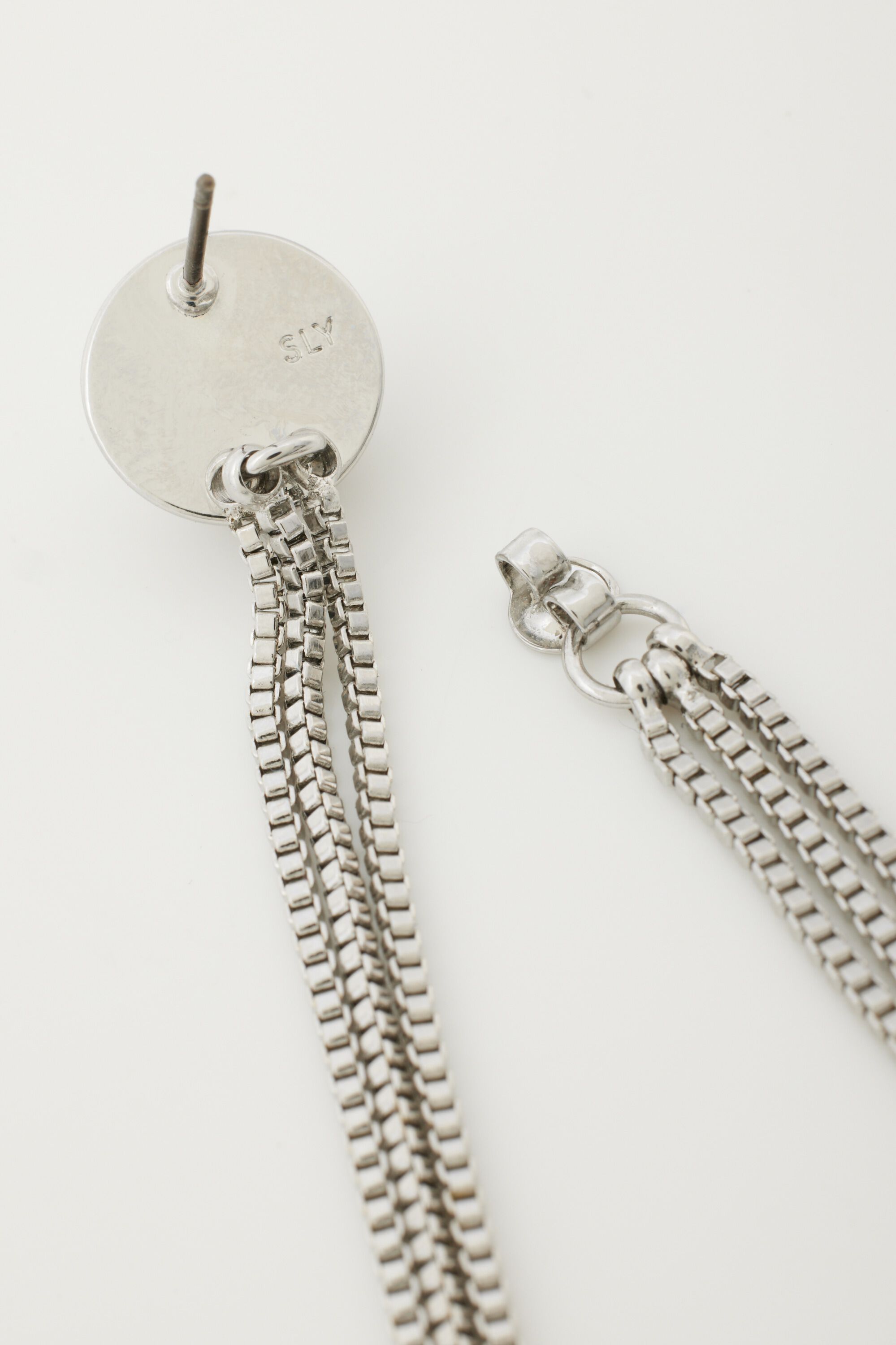 SLY「TRIPLE CHAIN ピアス」|ピアス|