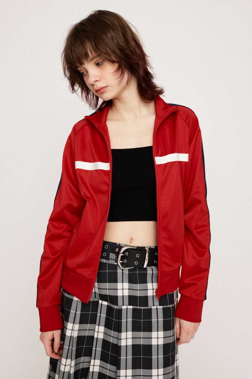 SLY「SHOULDER LINE TRACK ジャケット」|ブルゾン・スタジャン|