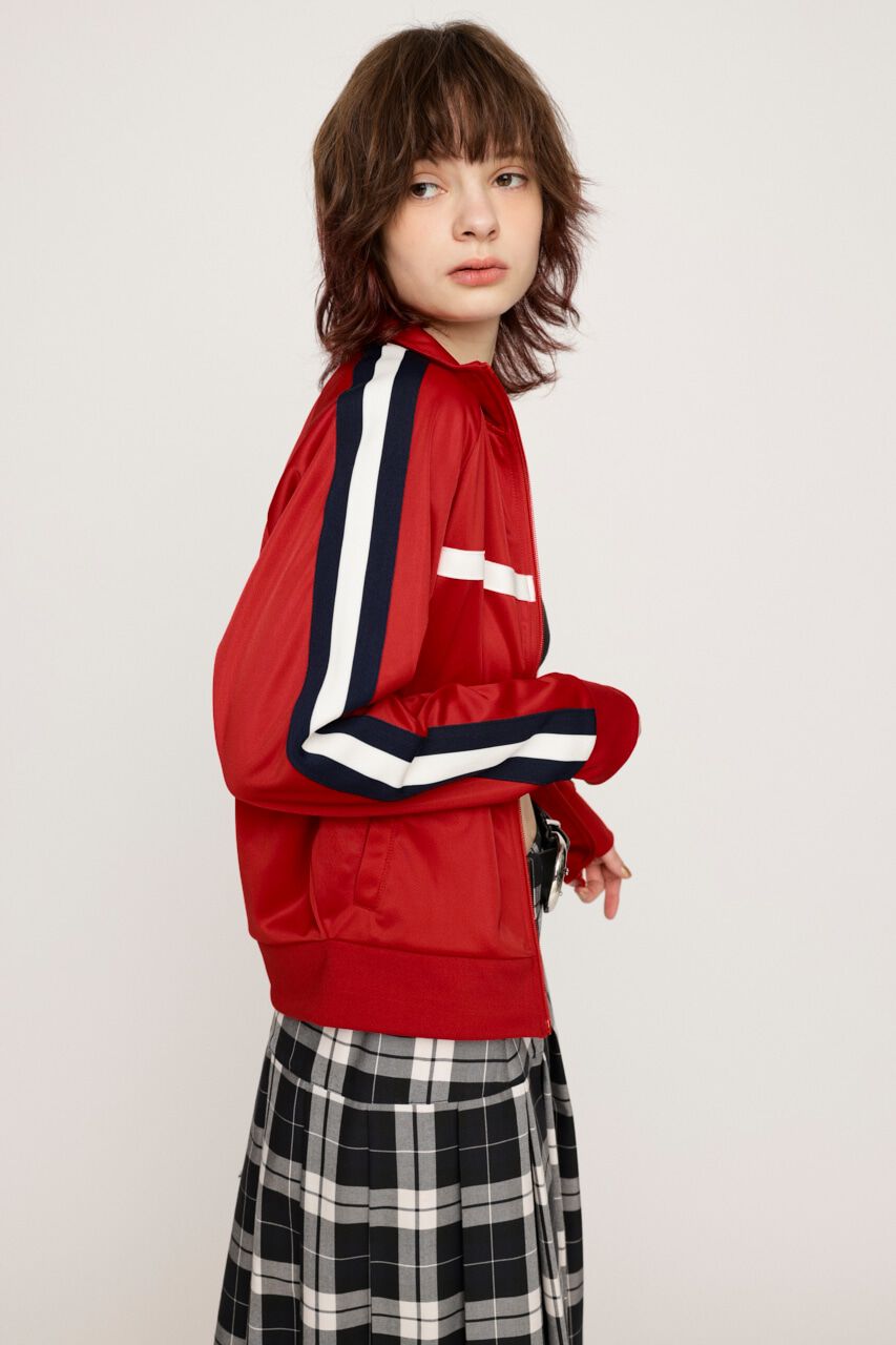 SLY「SHOULDER LINE TRACK ジャケット」|ブルゾン・スタジャン|