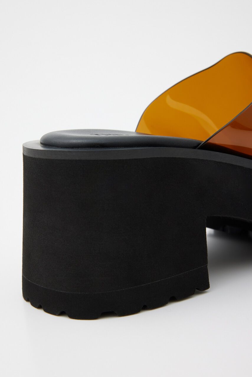 SLY「SQUARE TOE PLAT FORM サンダル」|サンダル|