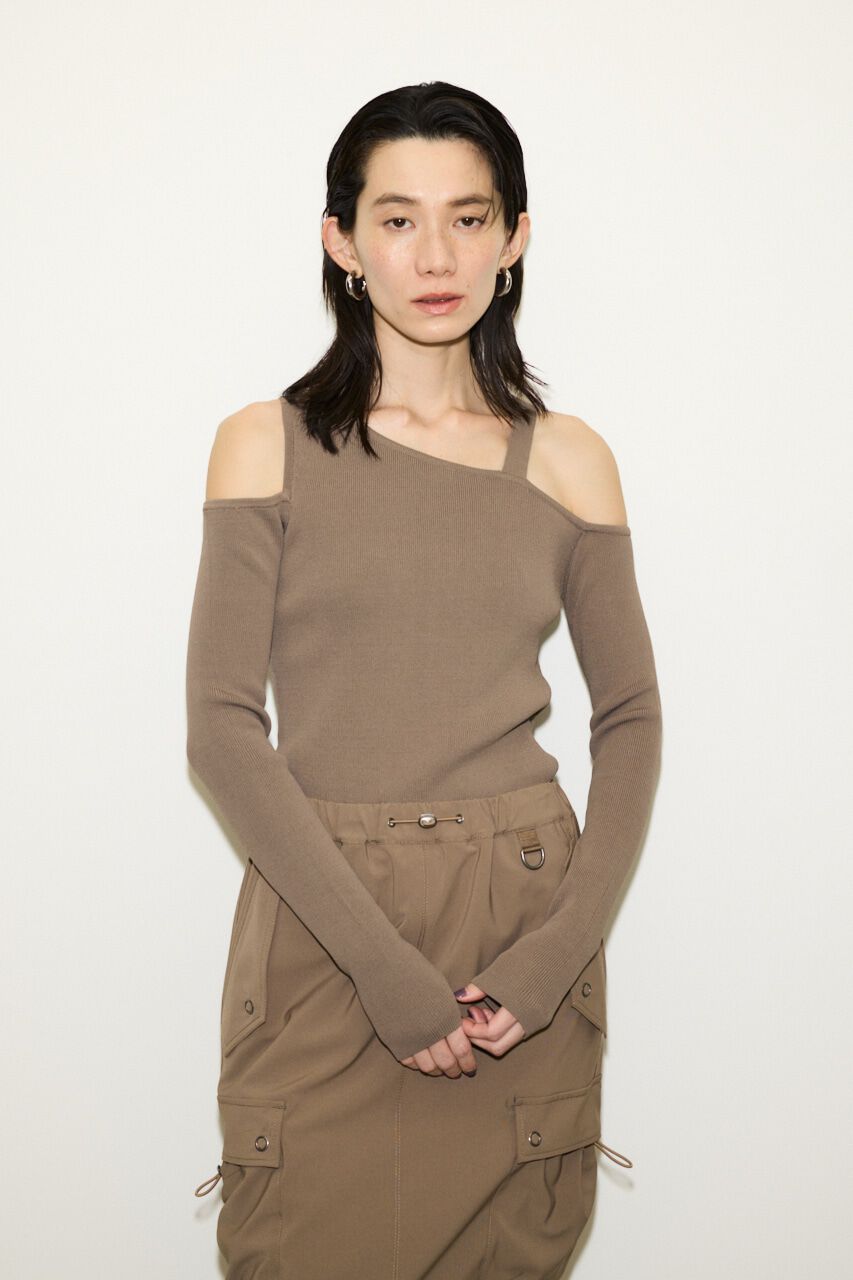 SLY「FREE SEDUCTION HG トップス」|ニット・セーター|BEG