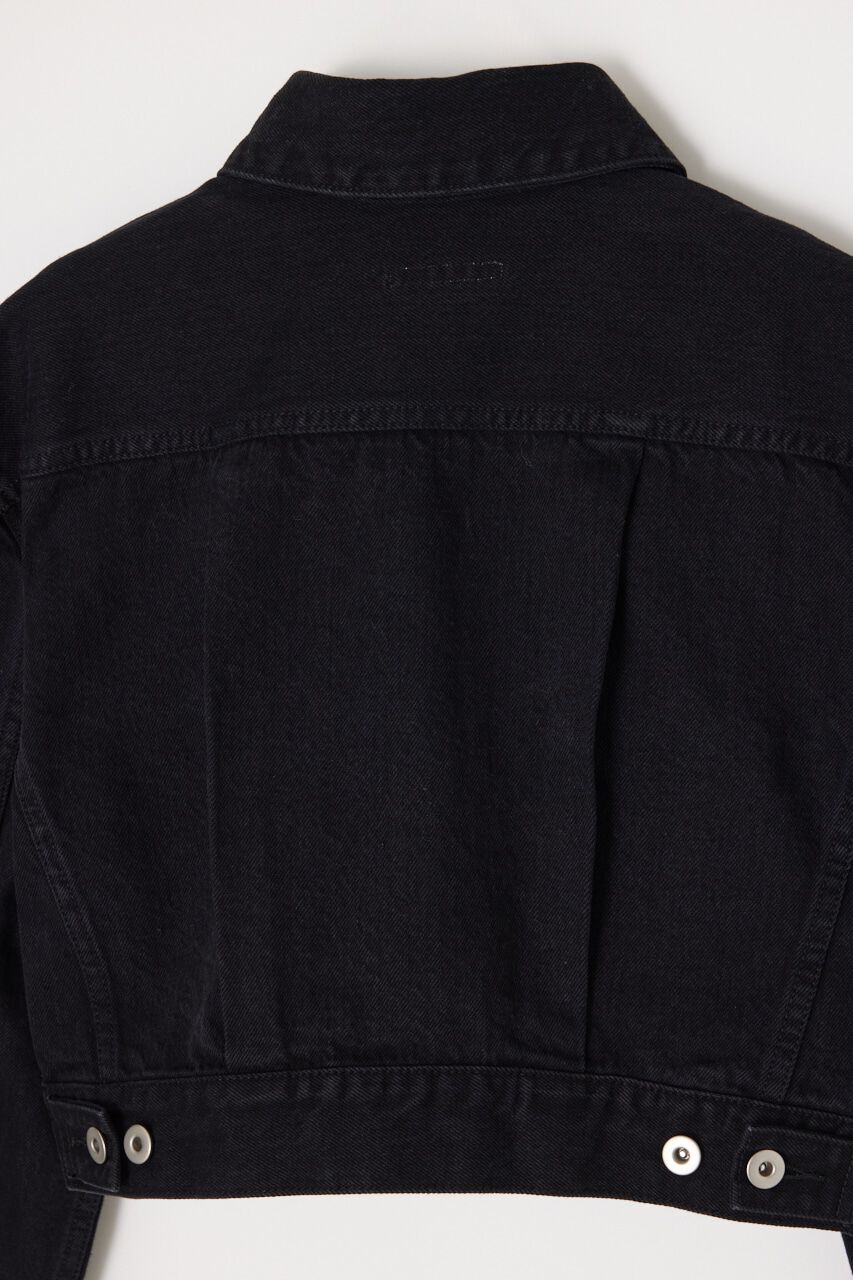 SLY「BIJOU CROP DENIM SH-E」|デニムジャケット|