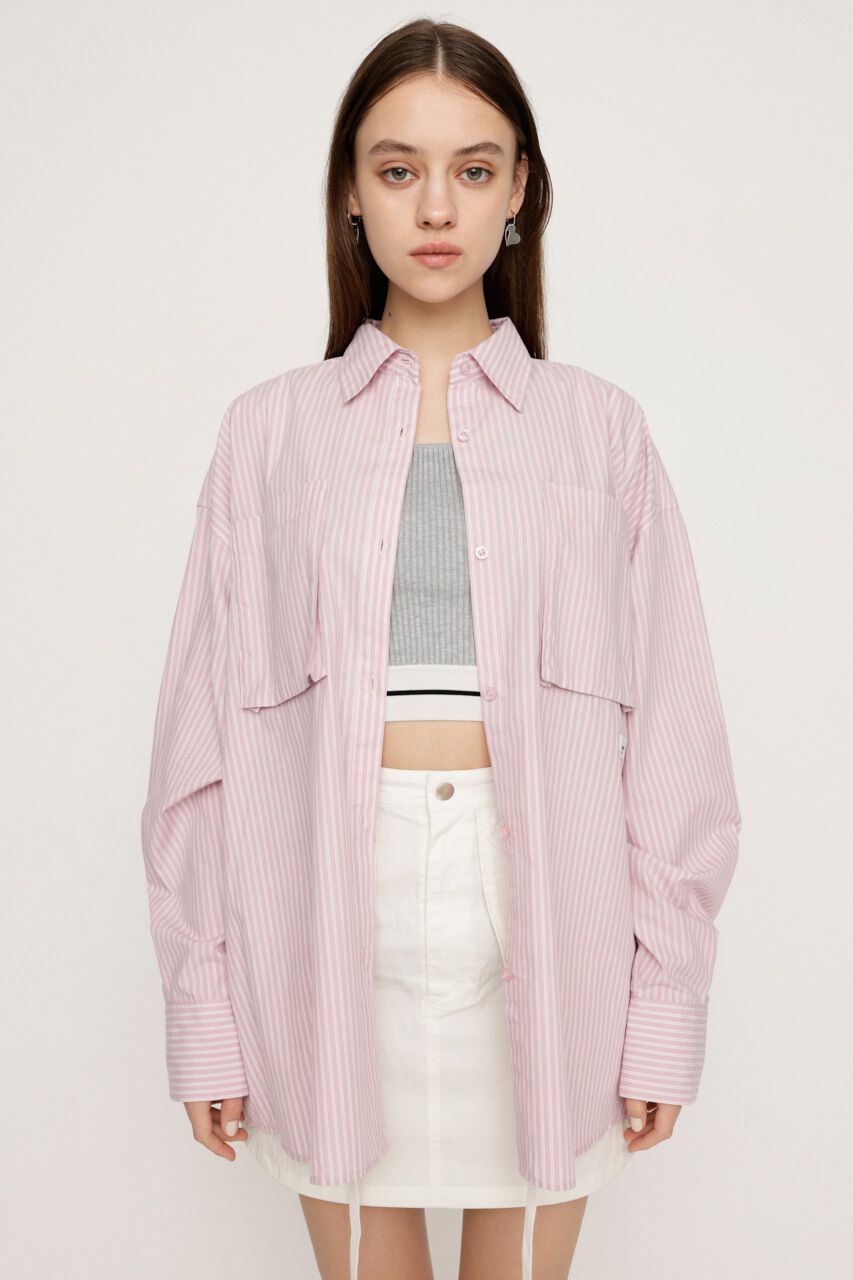 SLY「NAME PATCH STANDARD シャツ」|シャツ・ブラウス|PNK