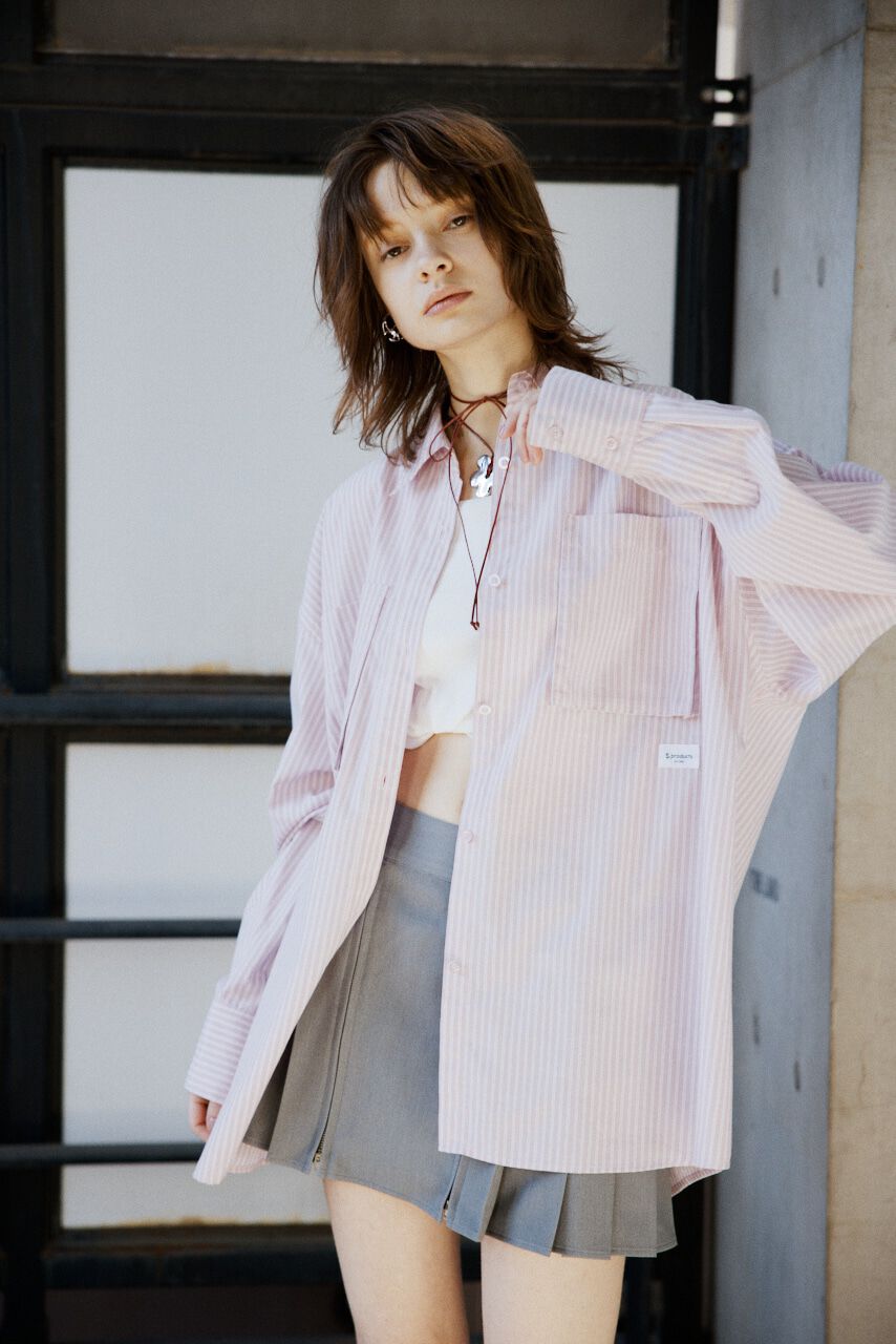 SLY「NAME PATCH STANDARD シャツ」|シャツ・ブラウス|