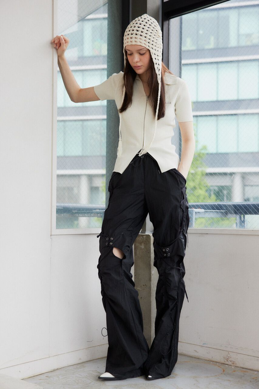 SLY「LACE UP ATHLEISURE FLARE パンツ」|その他|