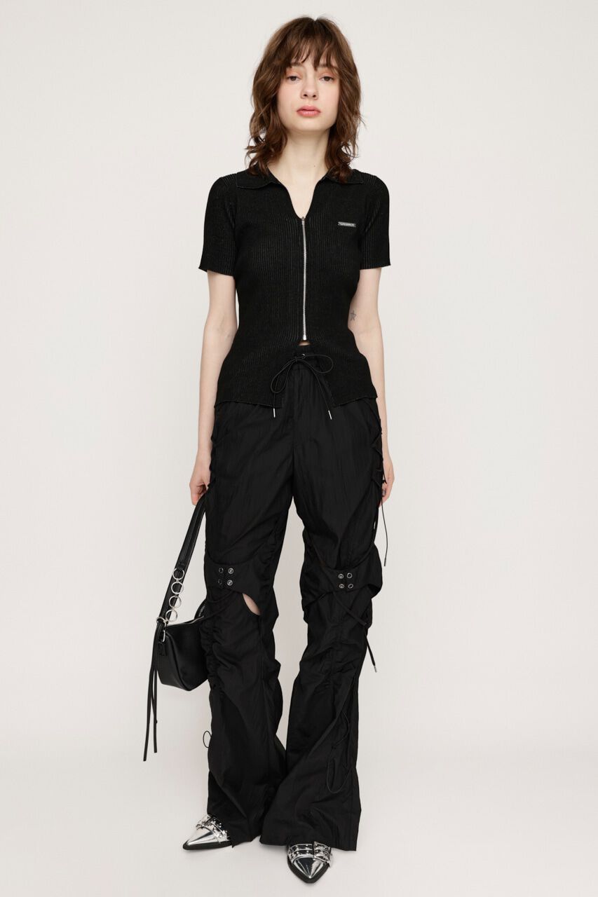 SLY「LACE UP ATHLEISURE FLARE パンツ」|その他|