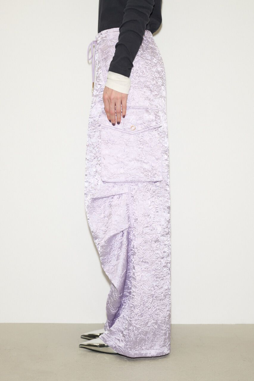 SLY「WRINKLE SATIN CARGO パンツ」|その他|