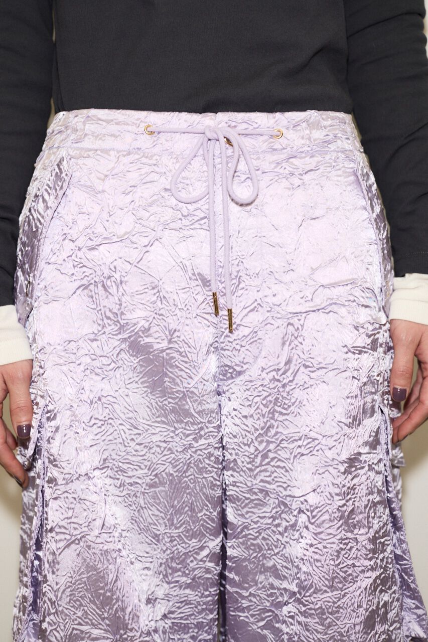 SLY「WRINKLE SATIN CARGO パンツ」|その他|