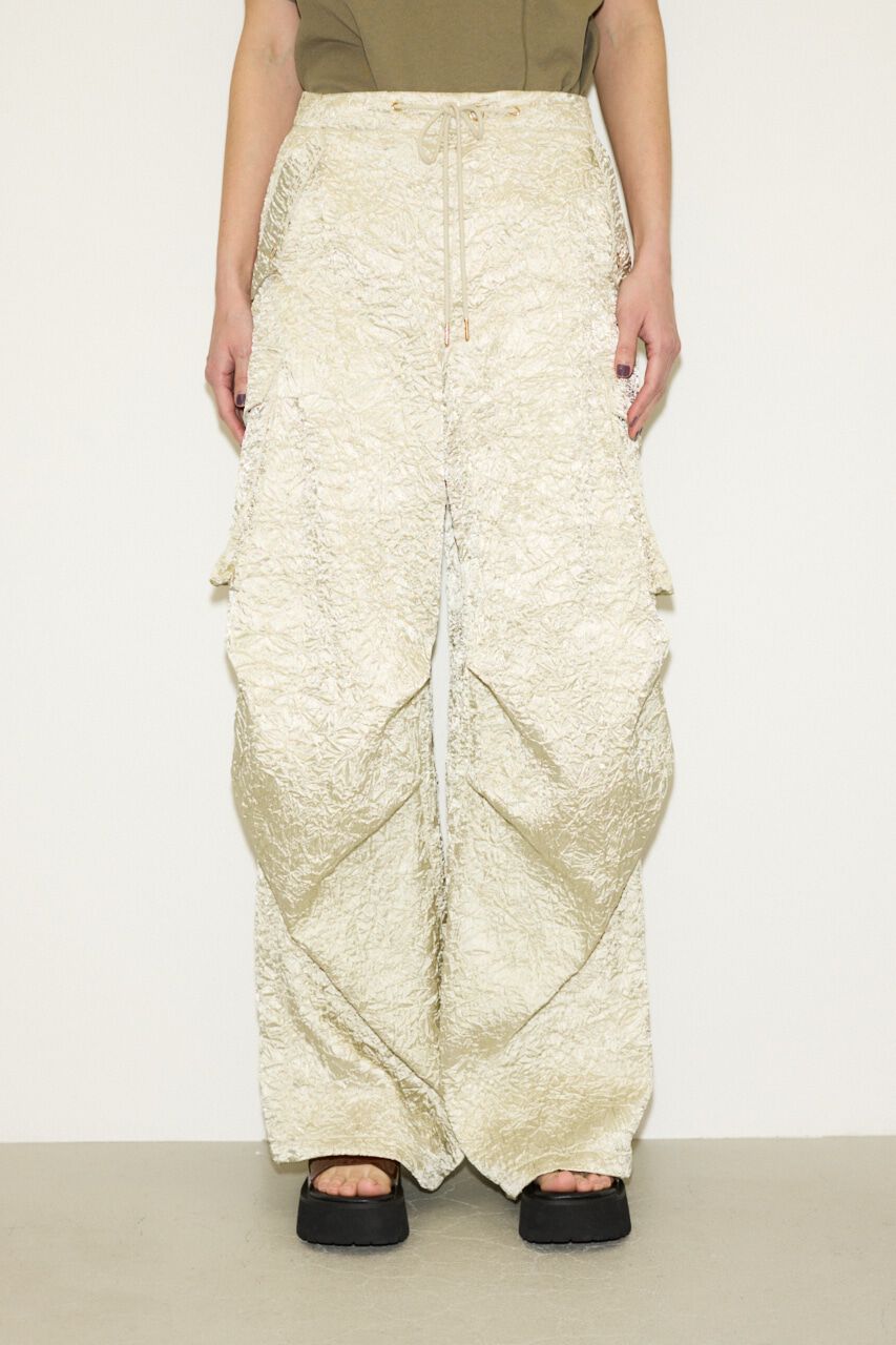SLY「WRINKLE SATIN CARGO パンツ」|その他|