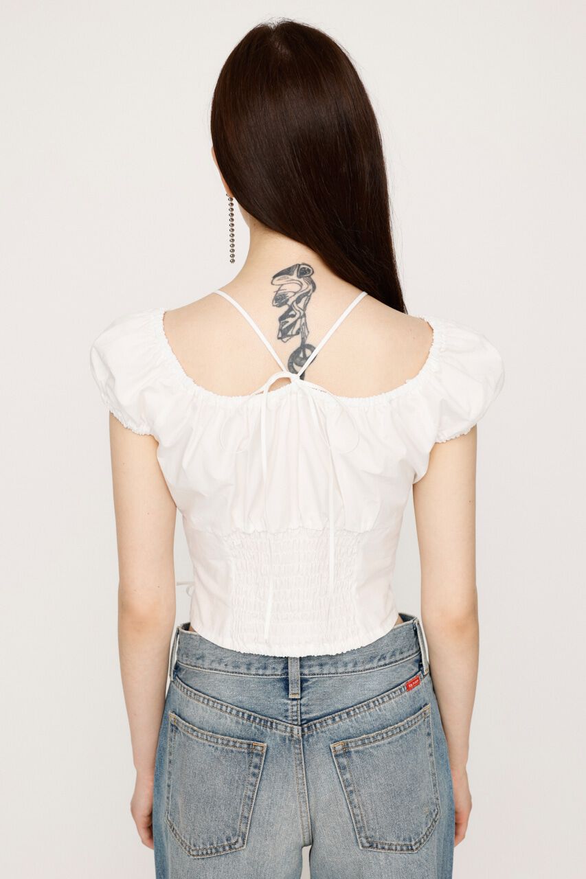 SLY「FRONT LACE UP ブラウス」|シャツ・ブラウス|