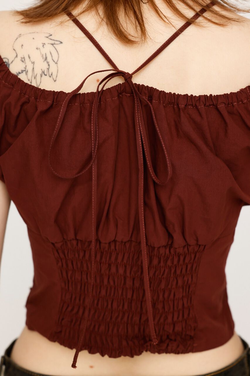 SLY「FRONT LACE UP ブラウス」|シャツ・ブラウス|