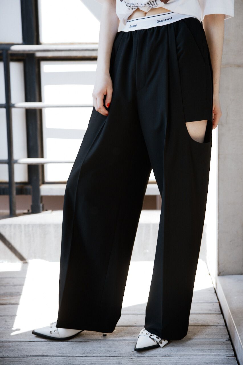 SLY「SIDE HOLE RELAX TROUSERS」|その他|