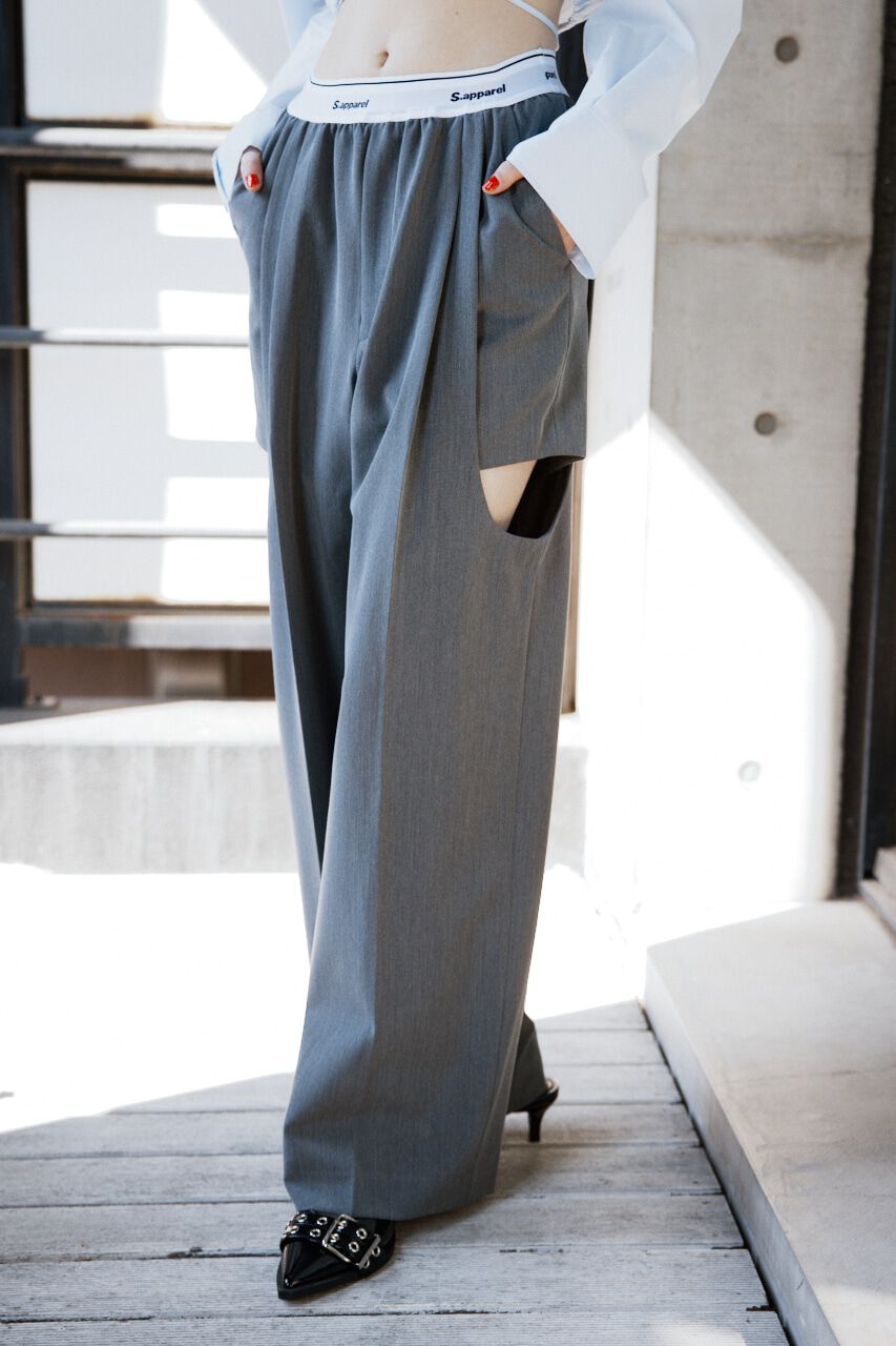 SLY「SIDE HOLE RELAX TROUSERS」|その他|