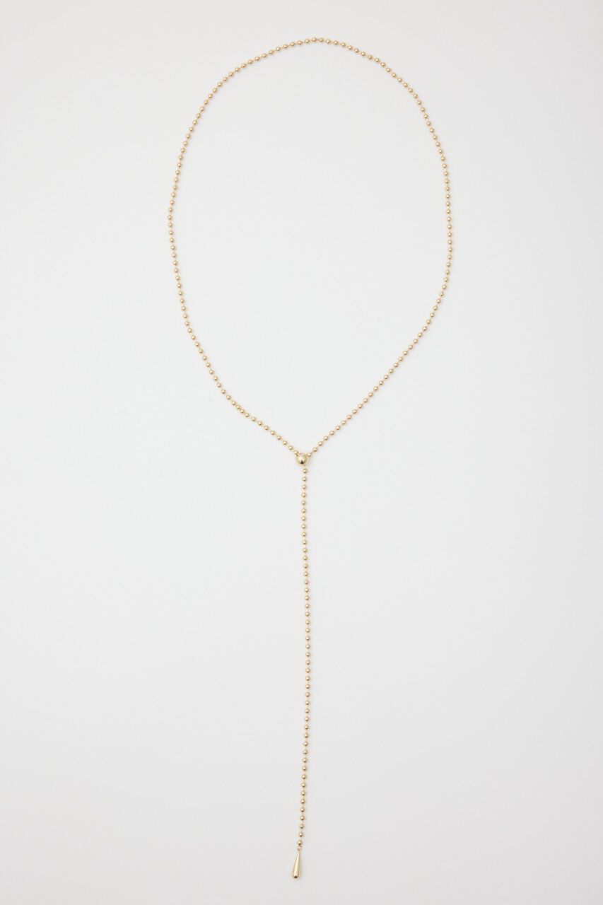 SLY「BALL CHAIN MANY WAY ネックレス」|ネックレス|GLD