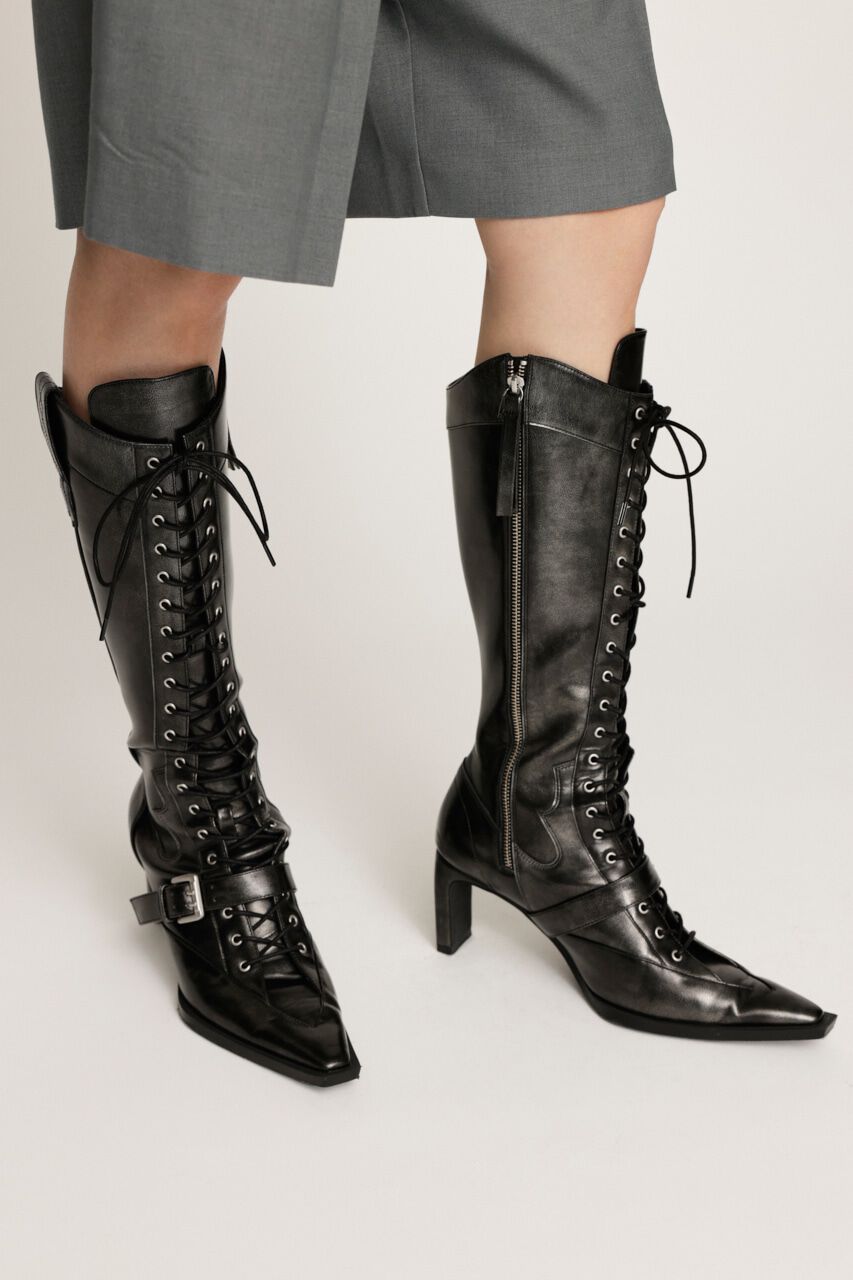 SLY「POINTED LACE UP WESTERN ブーツ」|その他|