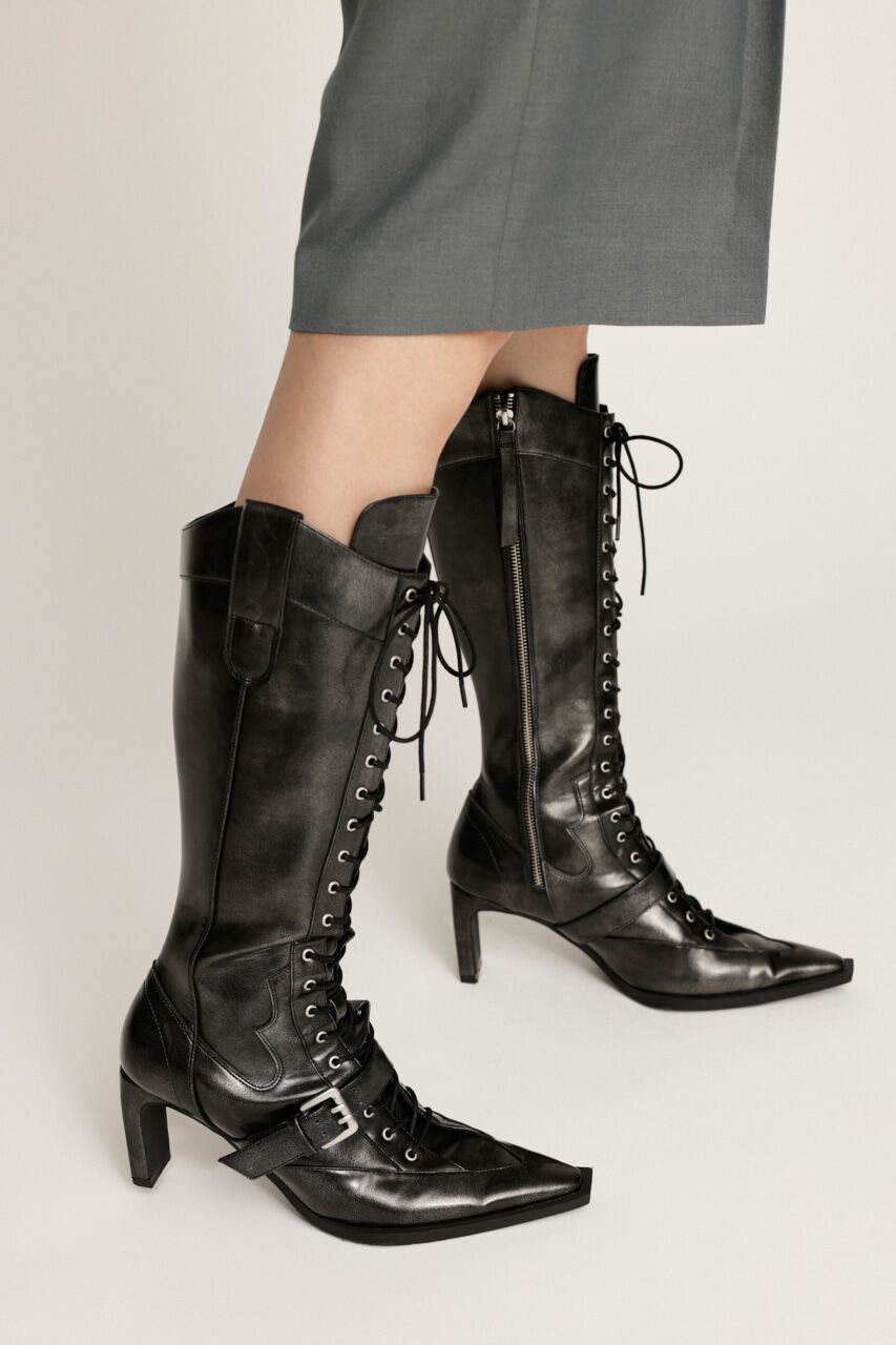 SLY「POINTED LACE UP WESTERN ブーツ」|その他|