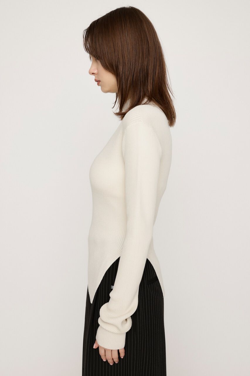 SLY「ASYMMETRY HEM HG トップス」|ニット・セーター|