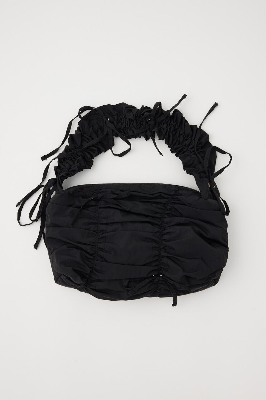 SLY「SHIRRING RIBBON NYLON バッグ」|その他|BLK
