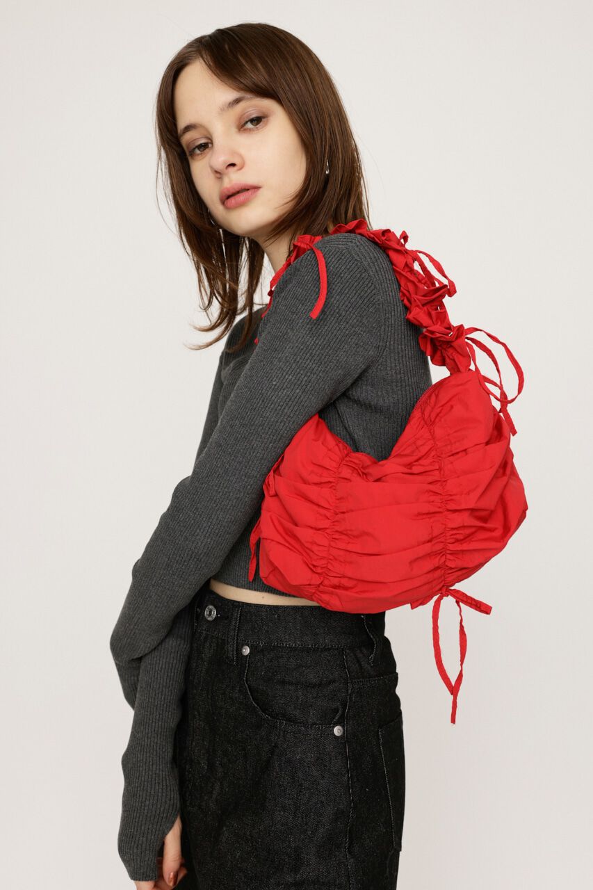 SLY「SHIRRING RIBBON NYLON バッグ」|その他|