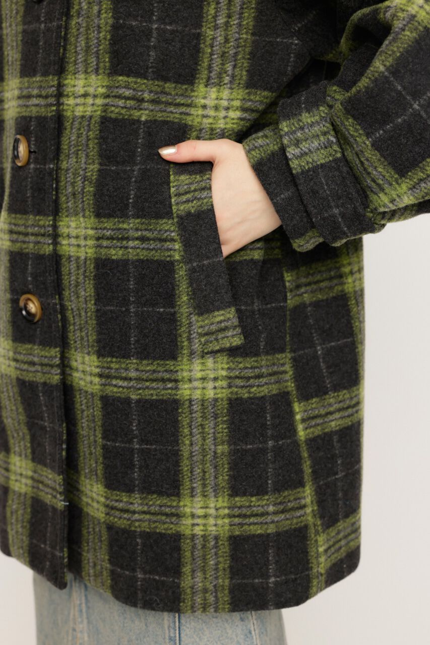 SLY「OVER MIDI CHECK コート」|その他|