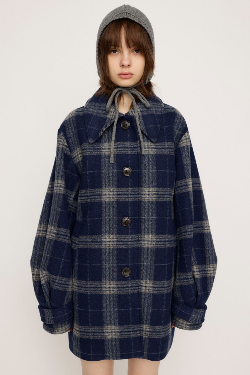 SLY「OVER MIDI CHECK コート」|その他|