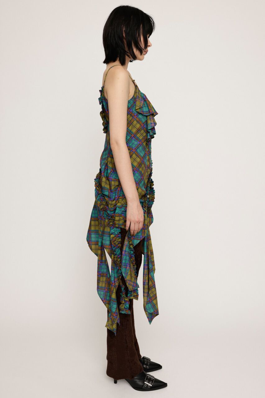 SLY「CHECK COMBI キャミソール」|チュニック|