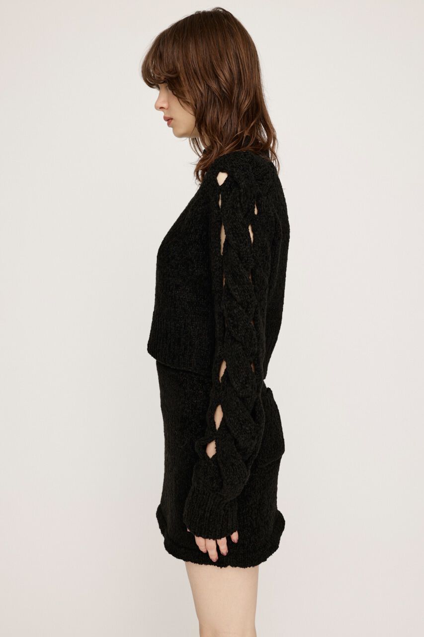 SLY「BRAID SLEEVE MG 2P」|ワンピース|