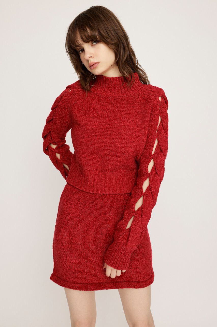 SLY「BRAID SLEEVE MG 2P」|ワンピース|